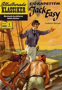 Cover Thumbnail for Illustrerade klassiker (Illustrerade klassiker, 1956 series) #100 - Sjökadetten Jack Easy