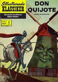 Cover Thumbnail for Illustrerade klassiker (Illustrerade klassiker, 1956 series) #117 - Don Quijote