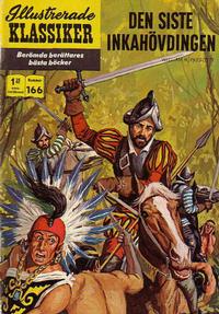 Cover Thumbnail for Illustrerade klassiker (Illustrerade klassiker, 1956 series) #166 - Den siste inkahövdingen