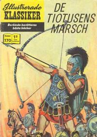 Cover Thumbnail for Illustrerade klassiker (Illustrerade klassiker, 1956 series) #170 - De tiotusens marsch