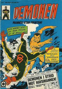 Cover for Demonen (Centerförlaget, 1966 series) #1/1967