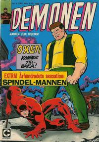 Cover Thumbnail for Demonen (Centerförlaget, 1966 series) #6/1967