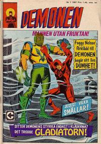 Cover Thumbnail for Demonen (Centerförlaget, 1966 series) #7/1967