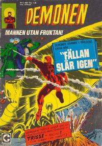 Cover Thumbnail for Demonen (Centerförlaget, 1966 series) #9/1967