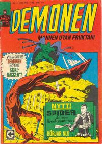 Cover Thumbnail for Demonen (Centerförlaget, 1966 series) #3/1968