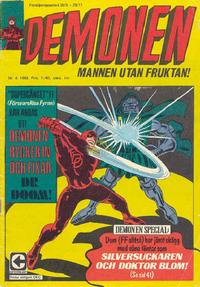 Cover for Demonen (Centerförlaget, 1966 series) #6/1968