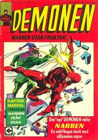 Cover Thumbnail for Demonen (Centerförlaget, 1966 series) #3/1969