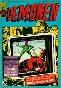 Cover Thumbnail for Demonen (Centerförlaget, 1966 series) #7/1969