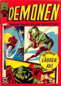 Cover Thumbnail for Demonen (Centerförlaget, 1966 series) #10/1969