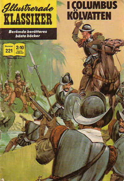 Cover for Illustrerade klassiker (Williams Förlags AB, 1965 series) #221 - I Columbus kölvatten