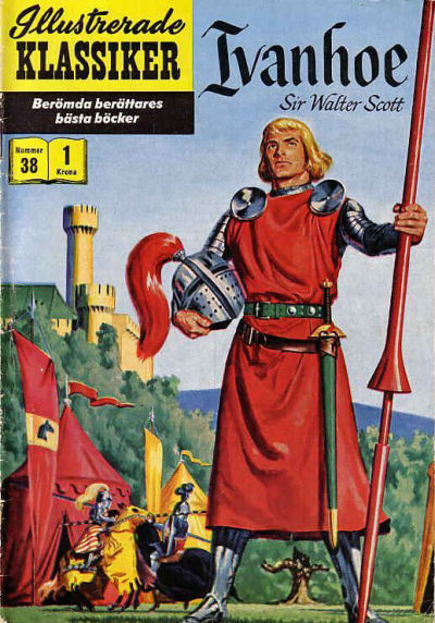 Cover for Illustrerade klassiker (Illustrerade klassiker, 1956 series) #38 - Ivanhoe