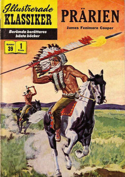 Cover for Illustrerade klassiker (Illustrerade klassiker, 1956 series) #39 - Prärien