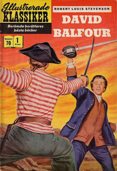 Cover for Illustrerade klassiker (Illustrerade klassiker, 1956 series) #70 - David Balfour