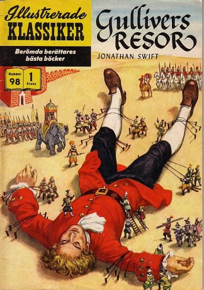 Cover for Illustrerade klassiker (Illustrerade klassiker, 1956 series) #98 - Gullivers resor