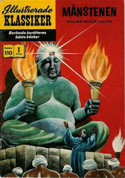 Cover for Illustrerade klassiker (Illustrerade klassiker, 1956 series) #110 - Månstenen