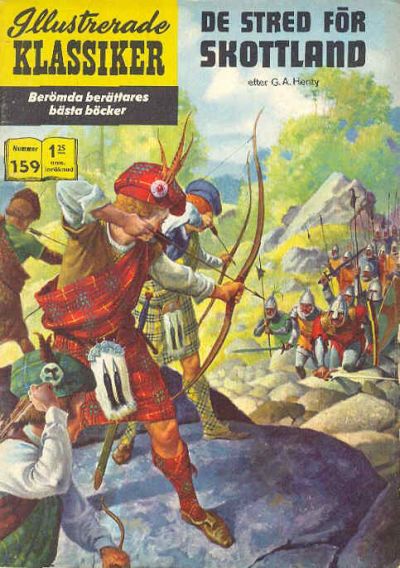 Cover for Illustrerade klassiker (Illustrerade klassiker, 1956 series) #159 - De stred för Skottland
