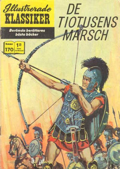 Cover for Illustrerade klassiker (Illustrerade klassiker, 1956 series) #170 - De tiotusens marsch