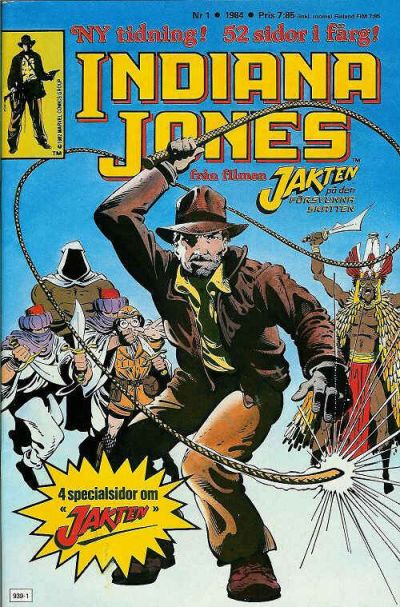 Cover for Indiana Jones (Semic, 1984 series) #1/1984