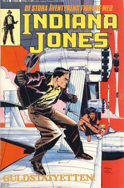 Cover for Indiana Jones (Semic, 1984 series) #5/1984