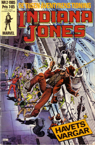 Cover for Indiana Jones (Semic, 1984 series) #2/1985