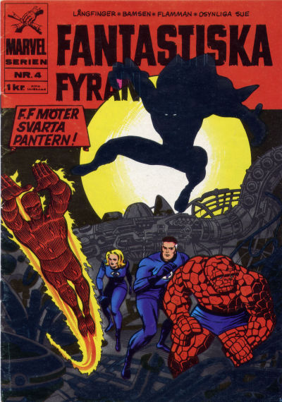 Cover for Marvelserien (Williams Förlags AB, 1967 series) #4
