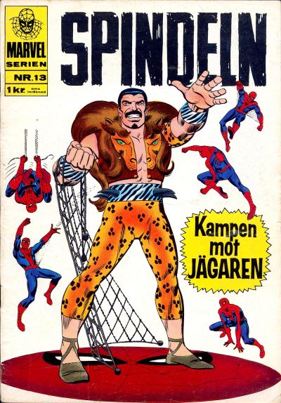 Cover for Marvelserien (Williams Förlags AB, 1967 series) #13