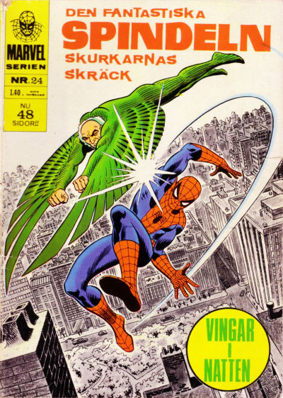 Cover for Marvelserien (Williams Förlags AB, 1967 series) #24