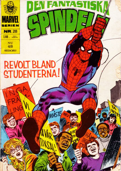 Cover for Marvelserien (Williams Förlags AB, 1967 series) #28