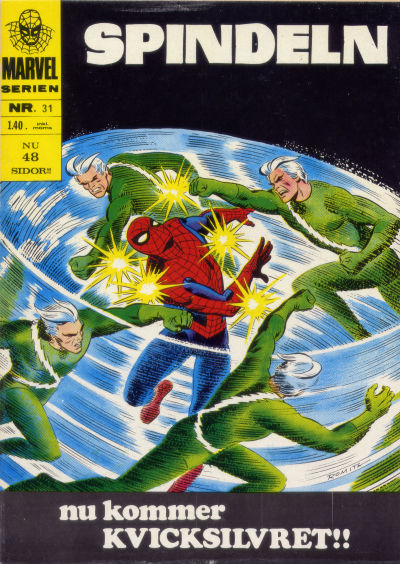Cover for Marvelserien (Williams Förlags AB, 1967 series) #31