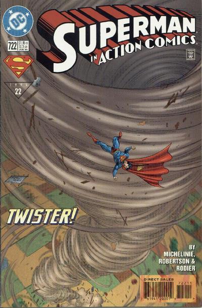 Cover for Action Comics (DC, 1938 series) #722 [Direct Sales]