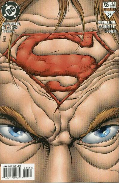 Cover for Action Comics (DC, 1938 series) #735 [Direct Sales]