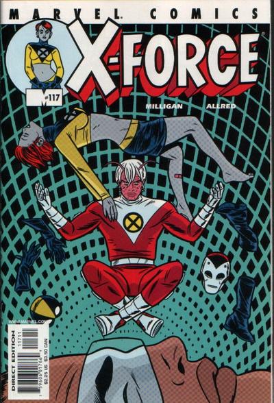 Cover for X-Force (Marvel, 1991 series) #117 [Direct Edition]