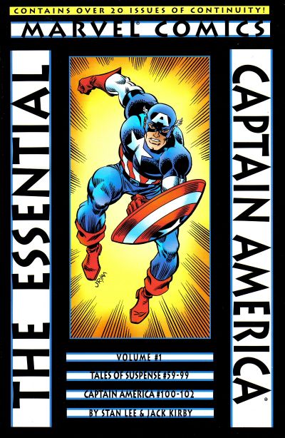 Cover for Essential Captain America (Marvel, 2000 series) #1