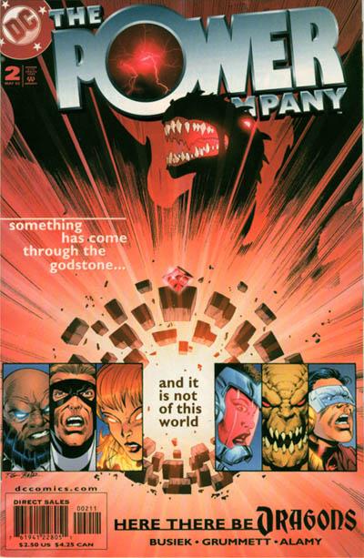 Cover for The Power Company (DC, 2002 series) #2