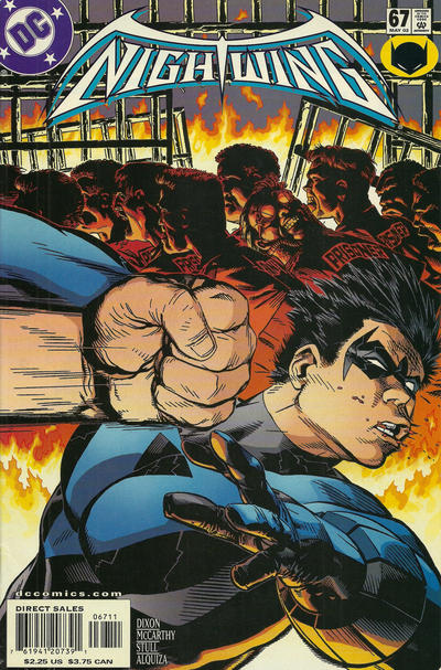 Cover for Nightwing (DC, 1996 series) #67 [Direct Sales]