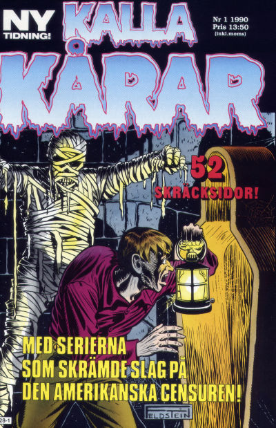Cover for Kalla kårar (Pingvinförlaget, 1990 series) #1/1990