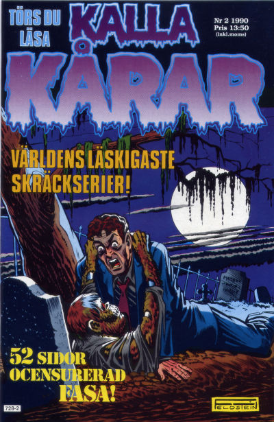 Cover for Kalla kårar (Pingvinförlaget, 1990 series) #2