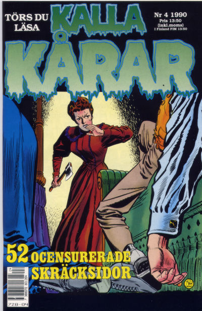 Cover for Kalla kårar (Pingvinförlaget, 1990 series) #4/1990