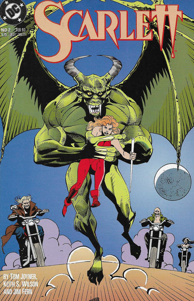 Cover for Scarlett (DC, 1993 series) #2