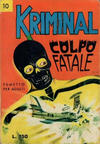 Cover for Kriminal (Editoriale Corno, 1964 series) #10