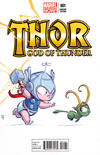 Cover for Thor: God of Thunder (Marvel, 2013 series) #1 [Marvel Babies Variant Cover by Skottie Young]