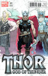 Cover for Thor: God of Thunder (Marvel, 2013 series) #1 [Design Variant Cover by Esad Ribic]