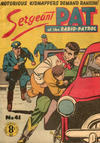 Cover for Sergeant Pat of the Radio-Patrol (Atlas, 1950 series) #41