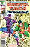 Cover for The Marvel Saga the Official History of the Marvel Universe (Marvel, 1985 series) #15 [Newsstand]