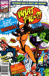 Cover for What The--?! (Marvel, 1988 series) #11 [Newsstand]