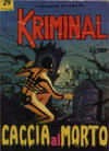 Cover for Kriminal (Editoriale Corno, 1964 series) #29