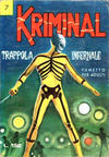 Cover for Kriminal (Editoriale Corno, 1964 series) #7