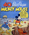Cover for 40 Big Pages of Mickey Mouse (Western, 1936 series) 