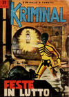 Cover for Kriminal (Editoriale Corno, 1964 series) #31