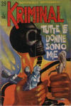 Cover for Kriminal (Editoriale Corno, 1964 series) #39
